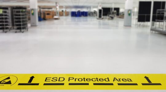 electrostatic protected area